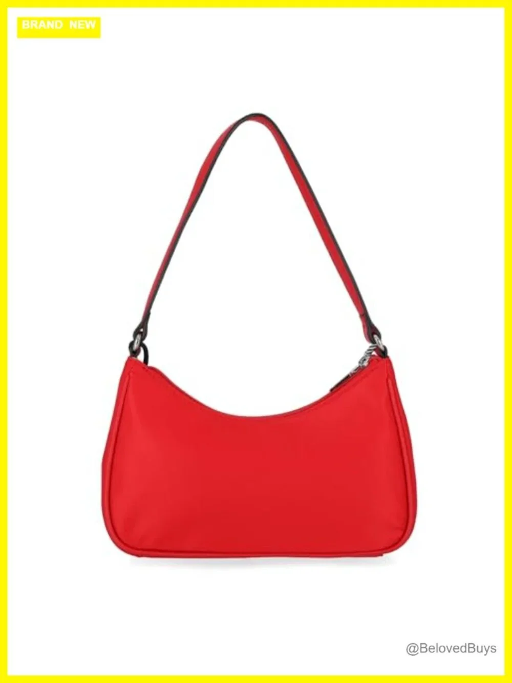 Vegan Leather Hobo Bag With Zipper Closure, Large Shoulder Handbag